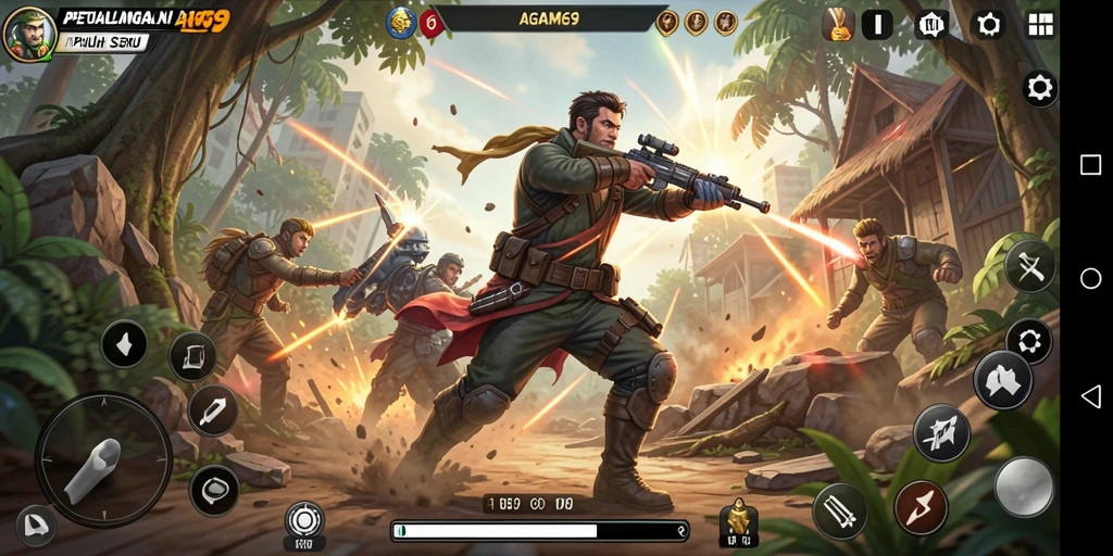 Tampilan gameplay seru di AGAM69 dengan aksi mendebarkan.