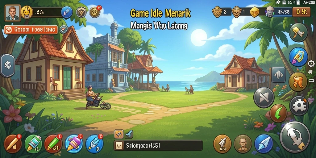 Tampilan gameplay API288 yang menarik dan menawan dengan elemen Idle.