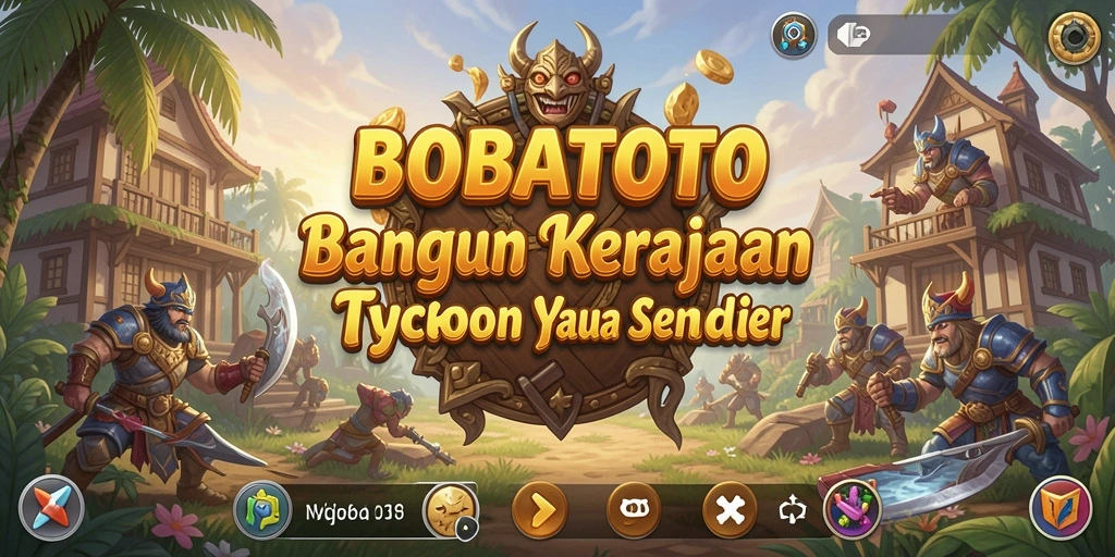 Tampilan utama gameplay BOBATOTO yang menarik dan interaktif.