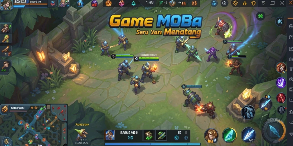 Gameplay seru BOY303 dengan pertarungan tim yang intens.