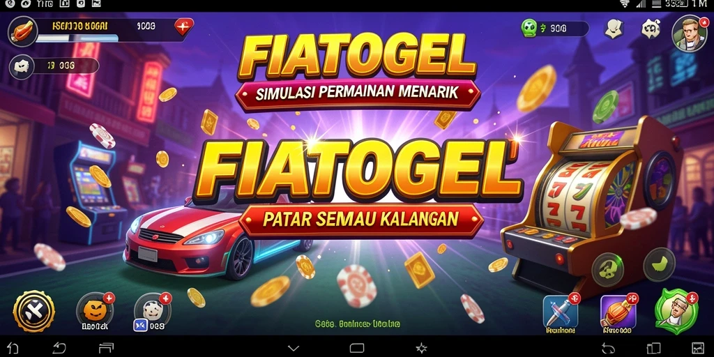 Tampilan gameplay FIATOGEL yang immersif dan interaktif.