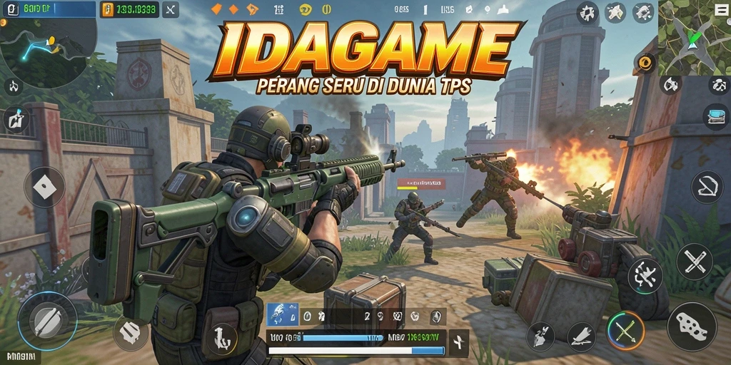 Tampilan gameplay aksi mendebarkan dari IDAGAME.