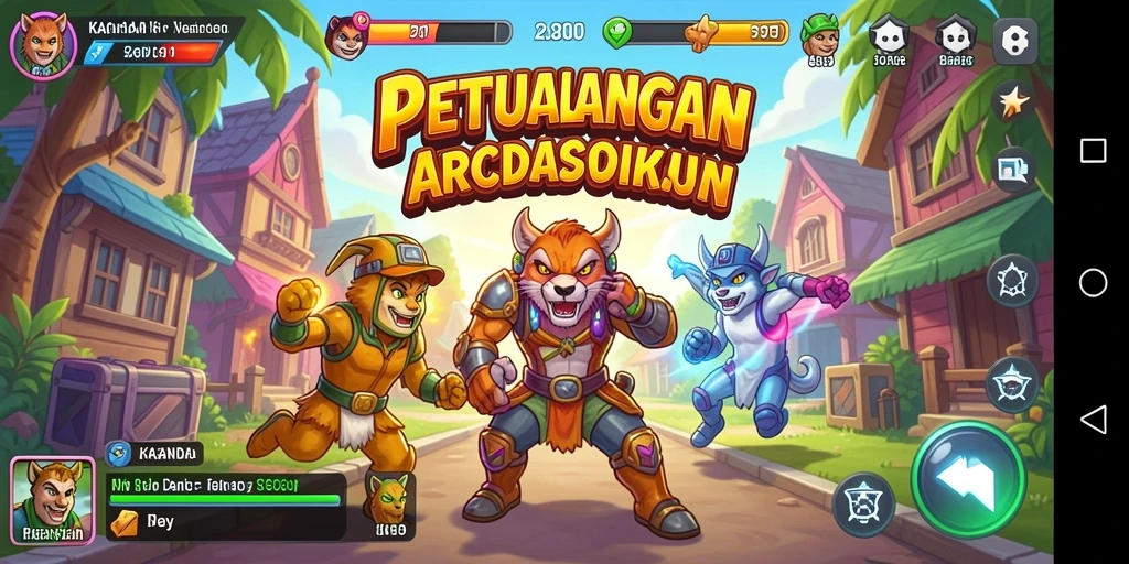 Gameplay seru KAGANDAN yang memukau dan penuh tantangan.