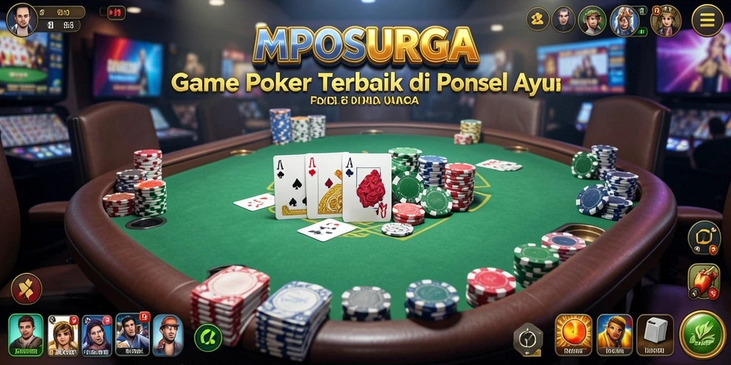 Tampilan menarik gameplay poker di MPOSURGA