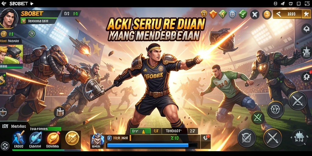 Tangkapan layar dari gameplay seru SBOBET yang menampilkan aksi mendebarkan.